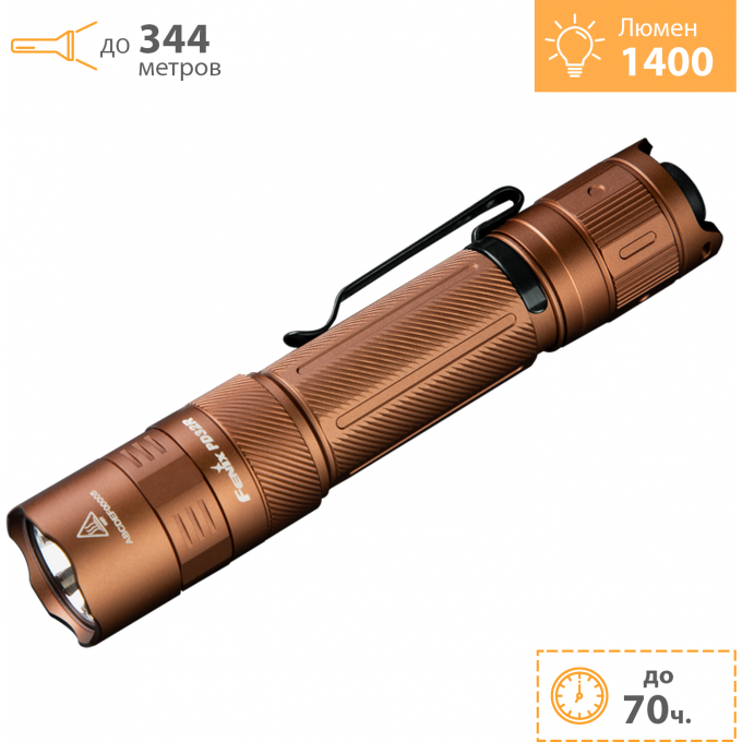 Фонарь FENIX PD32R коричневый PD32Rbr